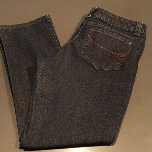 Code Bleu Darkwash Denim Jeans - Picture 1 of 12